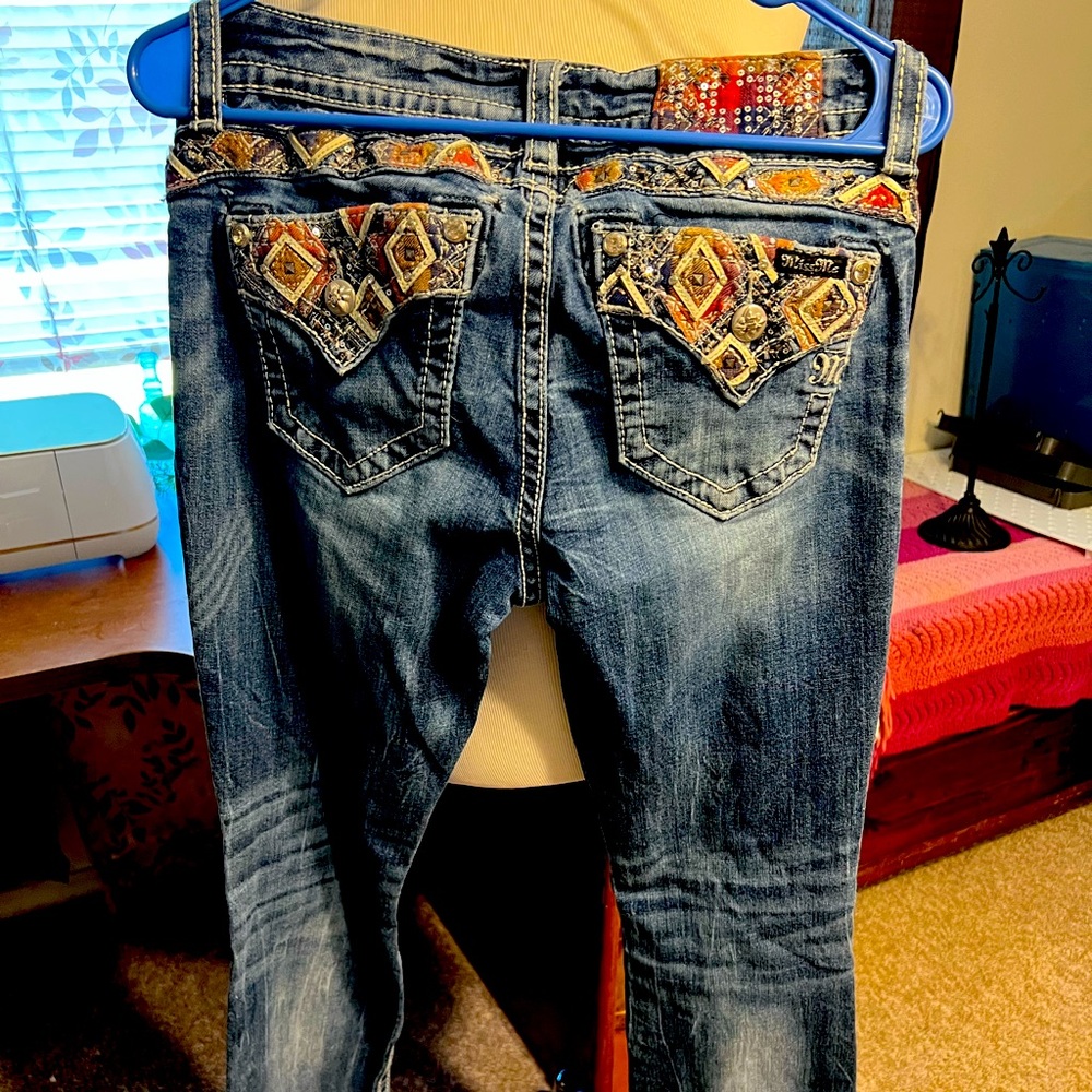 Miss Me 27 Relaxed Boot $30 Gorgeous back detail
